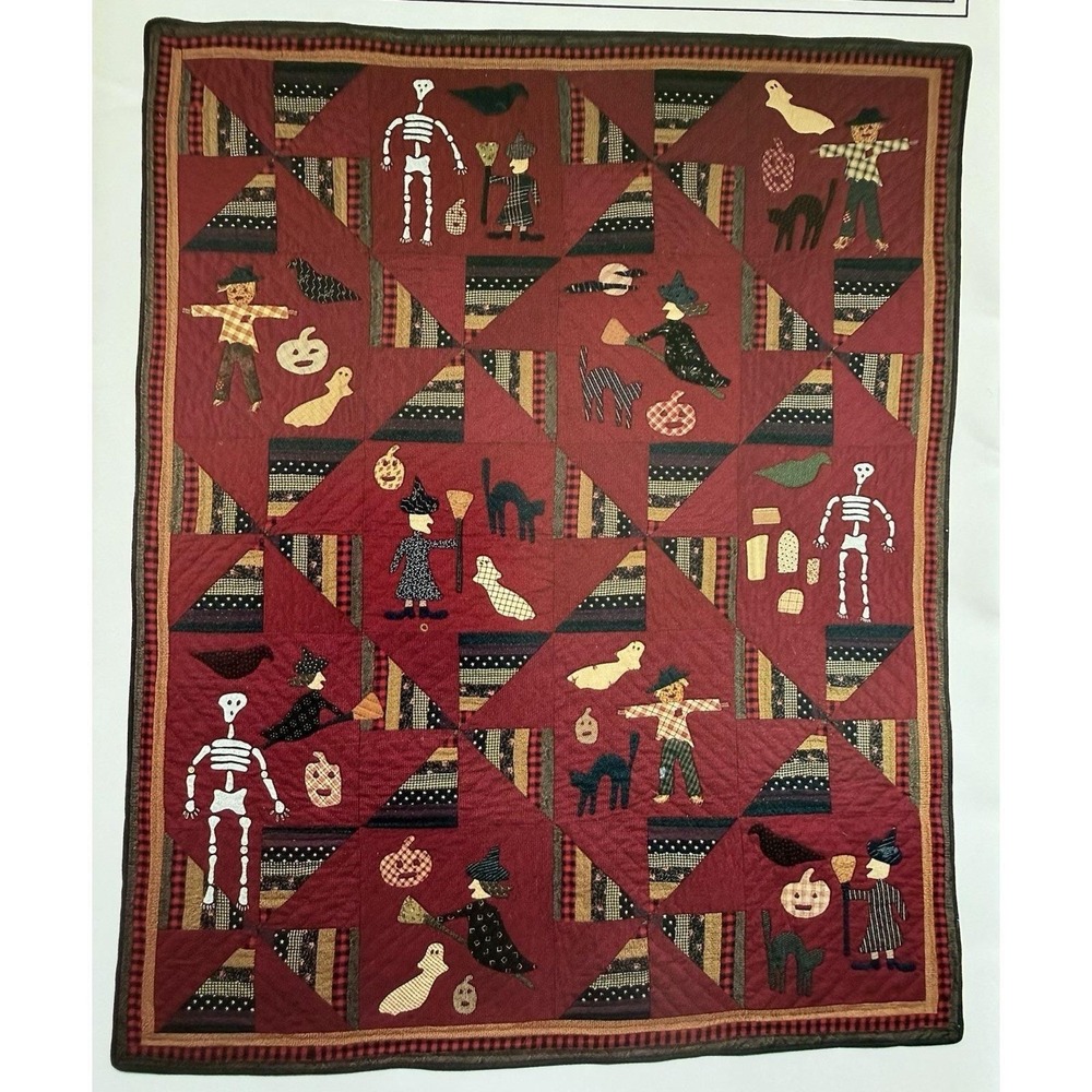Halloween Quilt Pattern By Red Wagon Jan & Kelly Patek